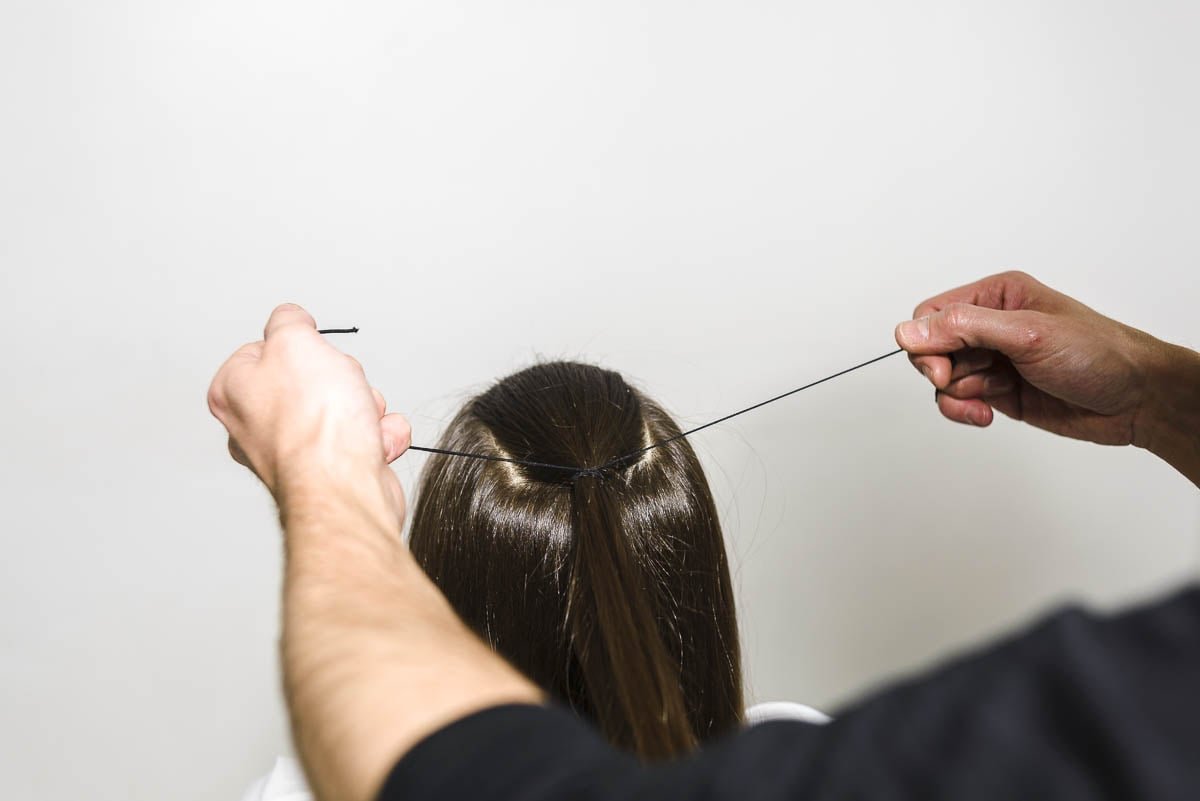 Bandaged Pony Tutorial Step 3 Kerastase